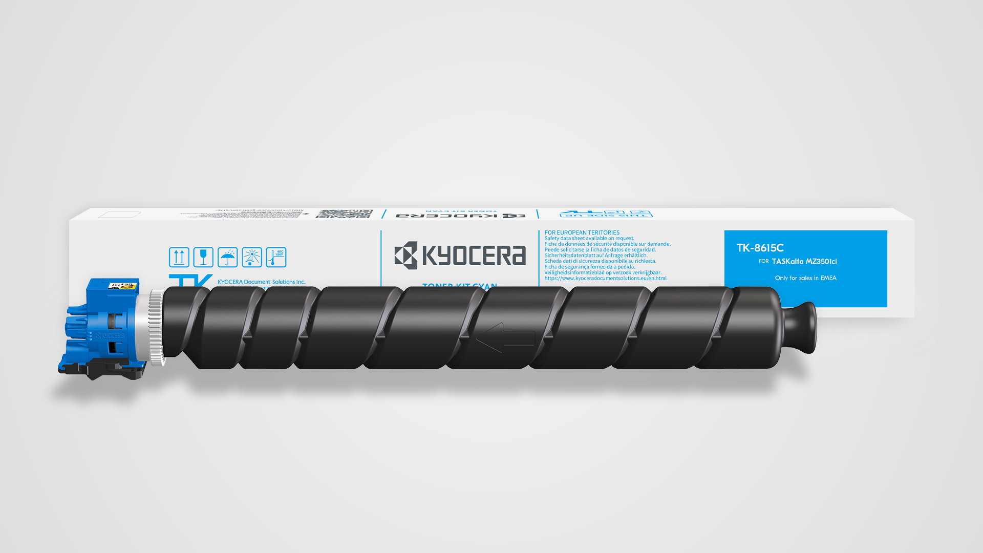 KYOCERA TK-8615C HY Toner Cyan 24.000 A4, 24000 pagine, Ciano, 1 pz