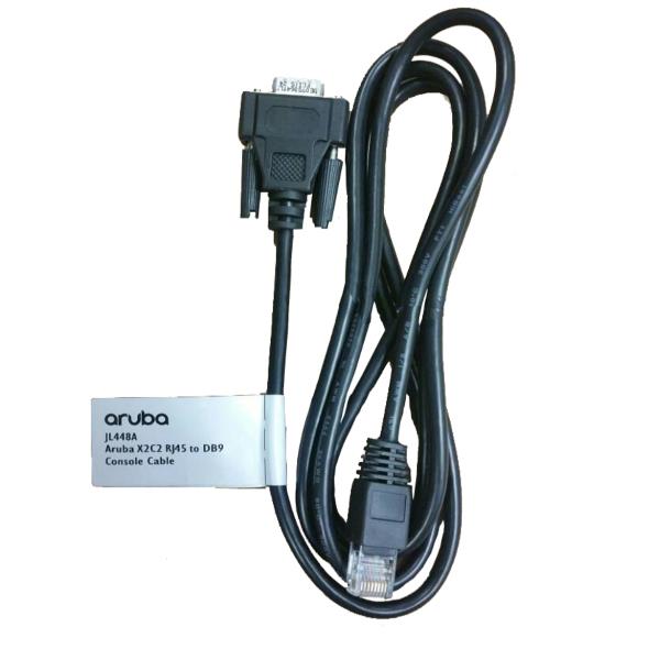 HPE Aruba X2C2 Console Cable - Cavo di rete - RJ-45 (M) a DB-9 (F) - incluso con il sistema completo - per FlexNetwork 5510 24, 5510 48; HPE Aruba 2530, 2930M 24, 2930M 48, 3810M 24, 3810M 48, 8325