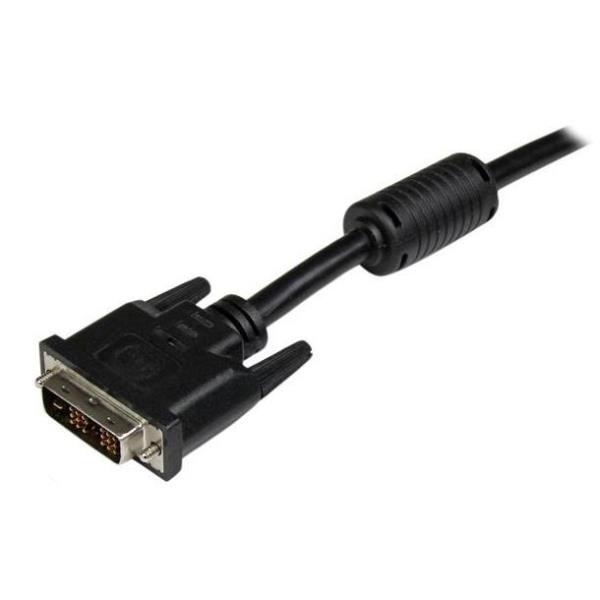 StarTech.com Cavo DVI-D Single Link per Monitor M/M - Cavo DVI-D per monitor Digitali maschio maschio 1920 x 1200 - 3m - Cavo DVI - legame singolo - DVI-D (M) a DVI-D (M) - 3 m - stampato, viti a serraggio manuale - nero