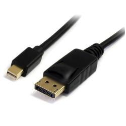 StarTech.com Cavo adattatore Mini DisplayPort 1.2 a DisplayPort 4k da 3 m - cavo Connettore mDP a DP Nero 3m M/M - Cavo DisplayPort - DisplayPort (M) a Mini DisplayPort (M) - 3 m - nero