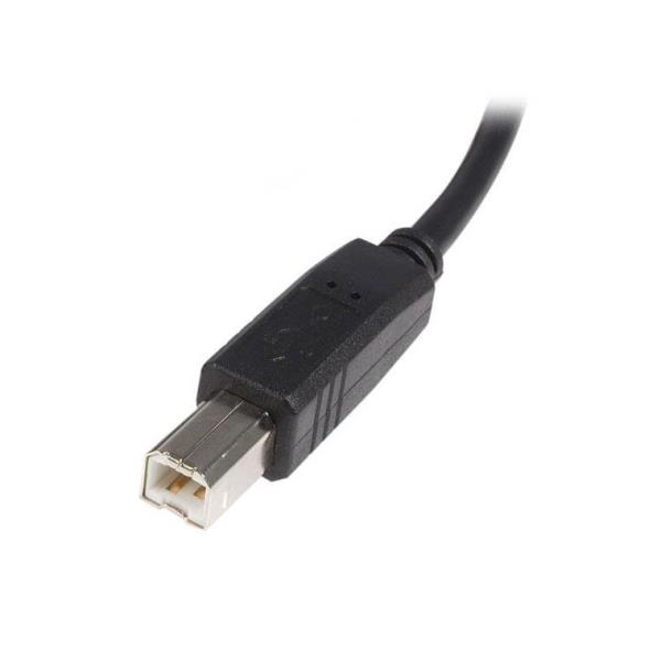 StarTech.com Cavo USB 2.0 A a B con velocità di trasferimento dei dati fino a 480 Mbpsda 1 m - M/M - Cavo USB - USB (M) a USB Tipo B (M) - USB 2.0 - 1 m - nero