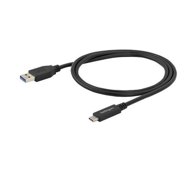 StarTech.com Cavo USB-A a USB-C - M/M - Cavo USB Tipo-C USB 3.0 da 1 m - Cavo USB - USB (M) a USB-C (M) - USB 3.0 - 1 m - nero - per P/N: HB30A3A1CST, HB30C3A1CST, HB30C5A2CSC, HB30C5A2CST, HBS304A24A, MST30C2HDPPD