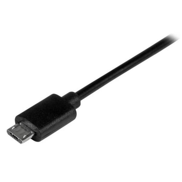 StarTech.com Cavo USB-C a Micro-B - M/M - Cavo di Ricarica USB 2.0 / USB Tipo-C da 50cm - Compatibile Thunderbolt 3 - Cavo USB - USB-C (M) a Micro-USB Tipo B (M) - USB 2.0 - 50 cm - nero
