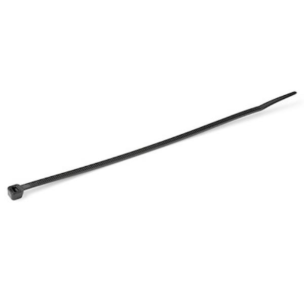 StarTech.com Fascette fermacavo riutilizzabili da 20 cm - Fascette in nylon autobloccanti, Omologati 94V-2/UL, 100 pezzi - nero (CBMZT8B) - Fascetta ferma-cavo - 20.32 cm - nero - Compatibile TAA (pacchetto di 100)
