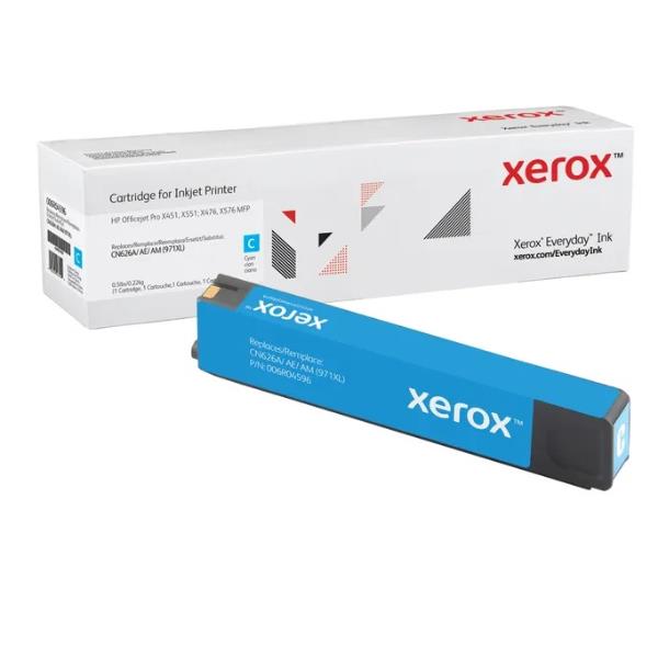 Xerox - Alta resa - ciano - compatibile - cartuccia toner (alternativa per: HP CN626AE, HP CN626AM, HP CN626A) - per HP Officejet Pro X451dn, X451dw, X476dn MFP, X476dw MFP, X551dw, X576dw MFP