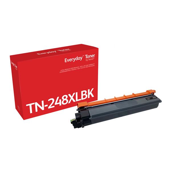 Everyday - Alta resa - nero - compatibile - scatola - cartuccia toner (alternativa per: Brother TN-248XLBK) - programma di restituzione Green World Alliance - per Brother DCP-L3515, L3520, L3555, L3560, HL-L3220, L3240, L8240, MFC-L3740, L3760, L8390