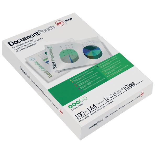 Rexel - 154 x 216 mm rivestimento di plastificazione (pacchetto di 100)