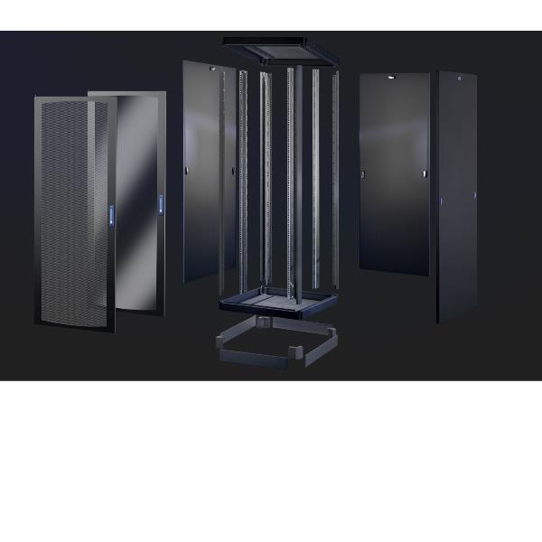Calzatura di sicurezza Como S1P SRC - pelle scamosciata/poliestere mesh - numero 44 - blu - Deltaplus