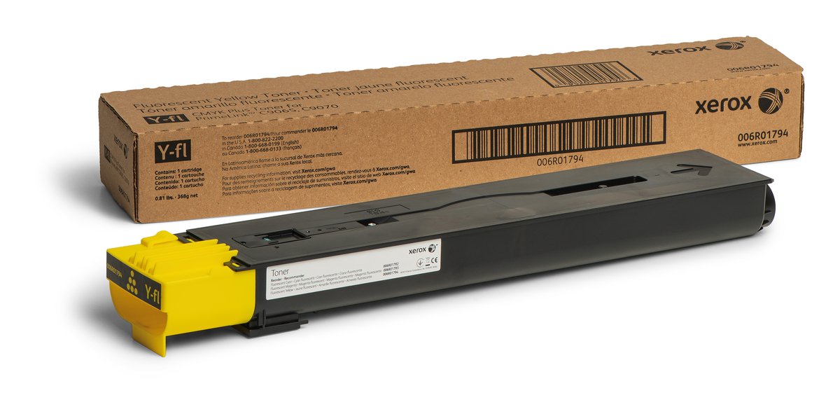 Xerox - Giallo fluorescente - originale - cartuccia toner - per PrimeLink C9065, C9070