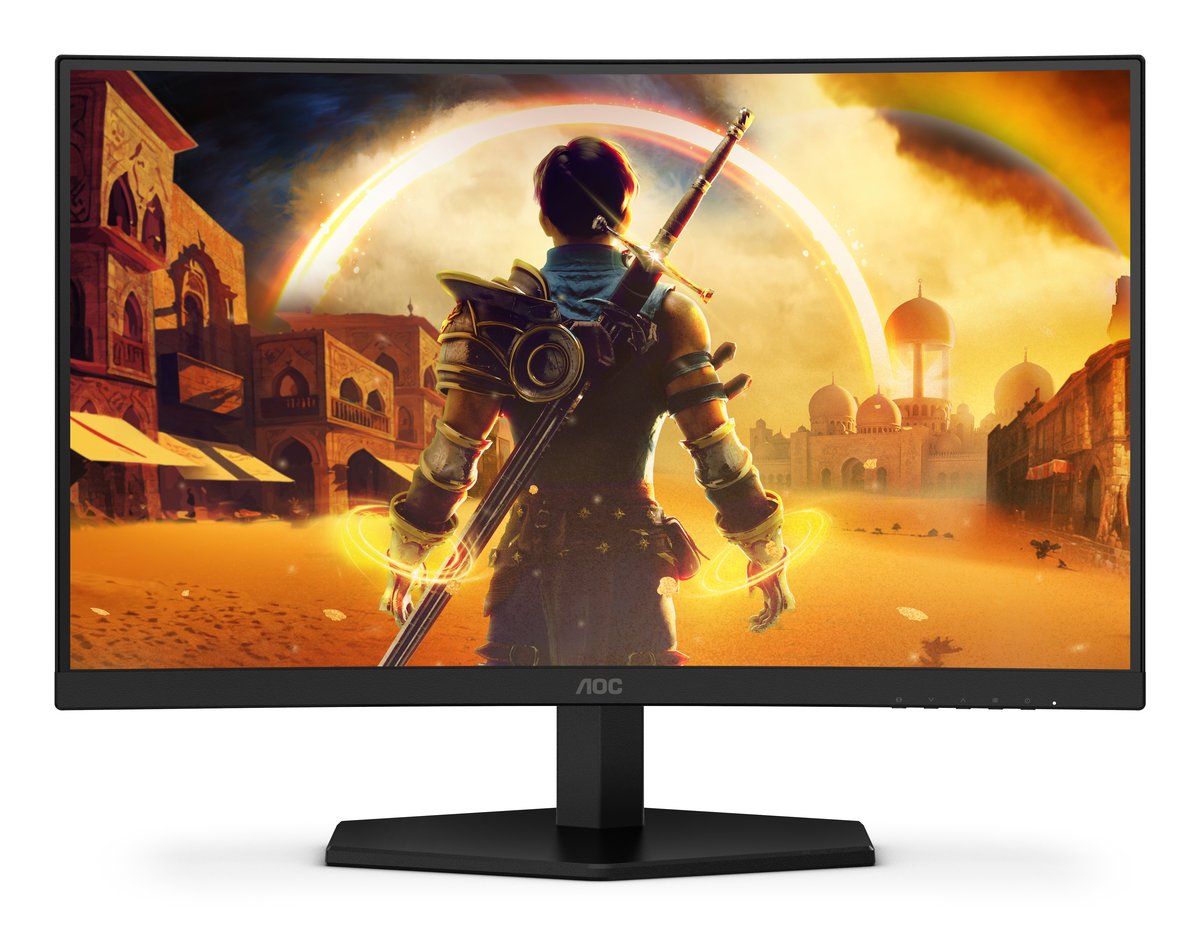 AOC G4 23.6ʺ VA FHD 180Hz, 59,9 cm (23.6ʺ), 1920 x 1080 Pixel, Full HD, LCD, 4 ms, Nero, Rosso