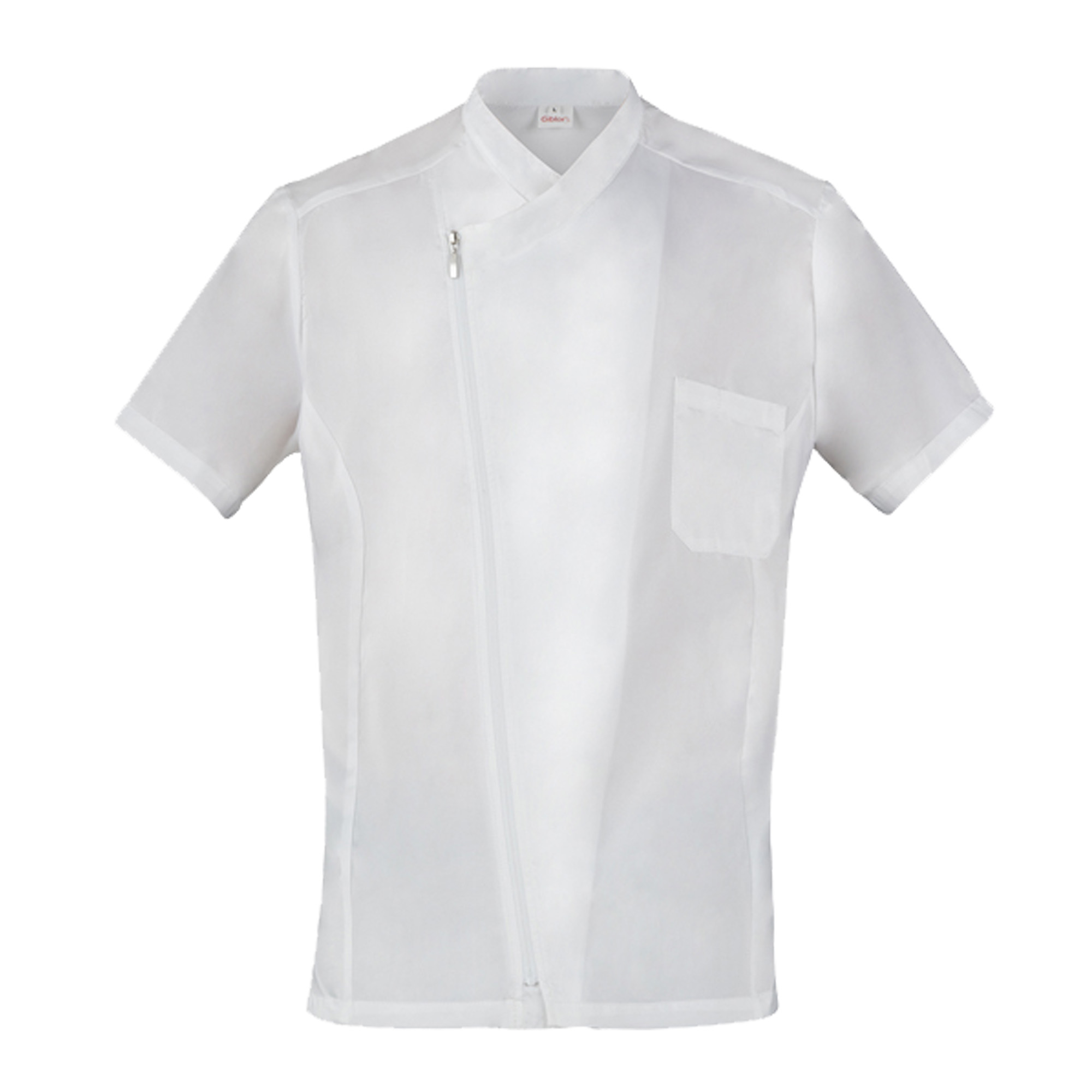 Casacca Maurizio - da uomo - manica corta - taglia M - bianco - Giblor's