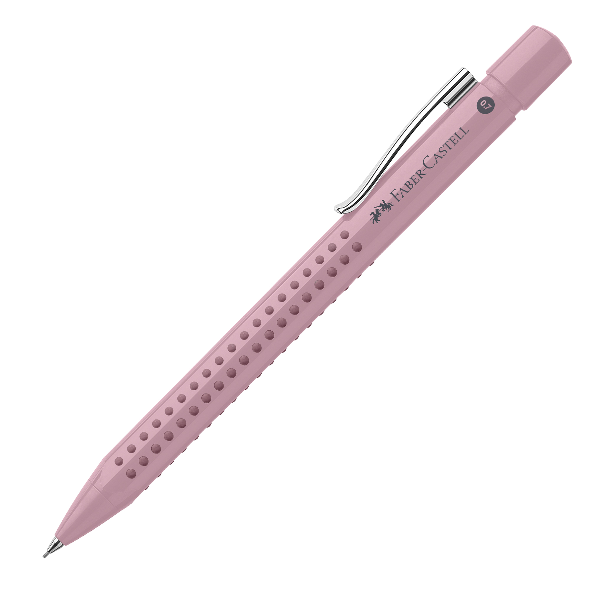 Portamine Grip 2010 - mina 0,7 mm - fusto rose shadows - Faber-Castell
