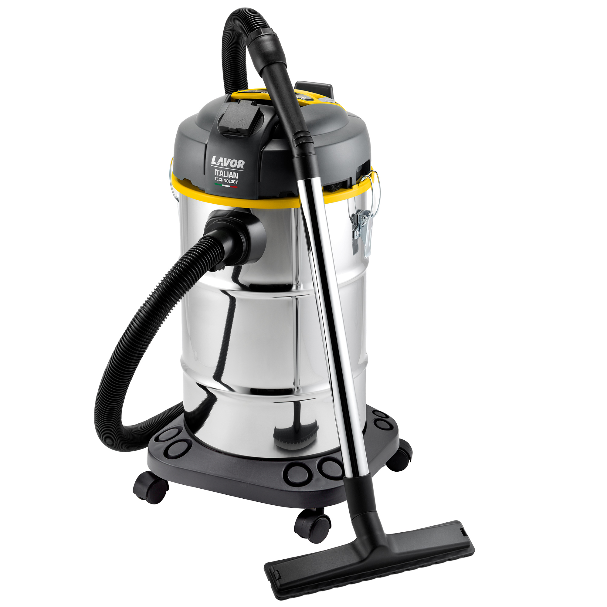 Aspirapolvere e liquidi semiprofessionale WTP 30XE - 1600 W - 30 L - 68 x 34 x 34 cm - Lavor