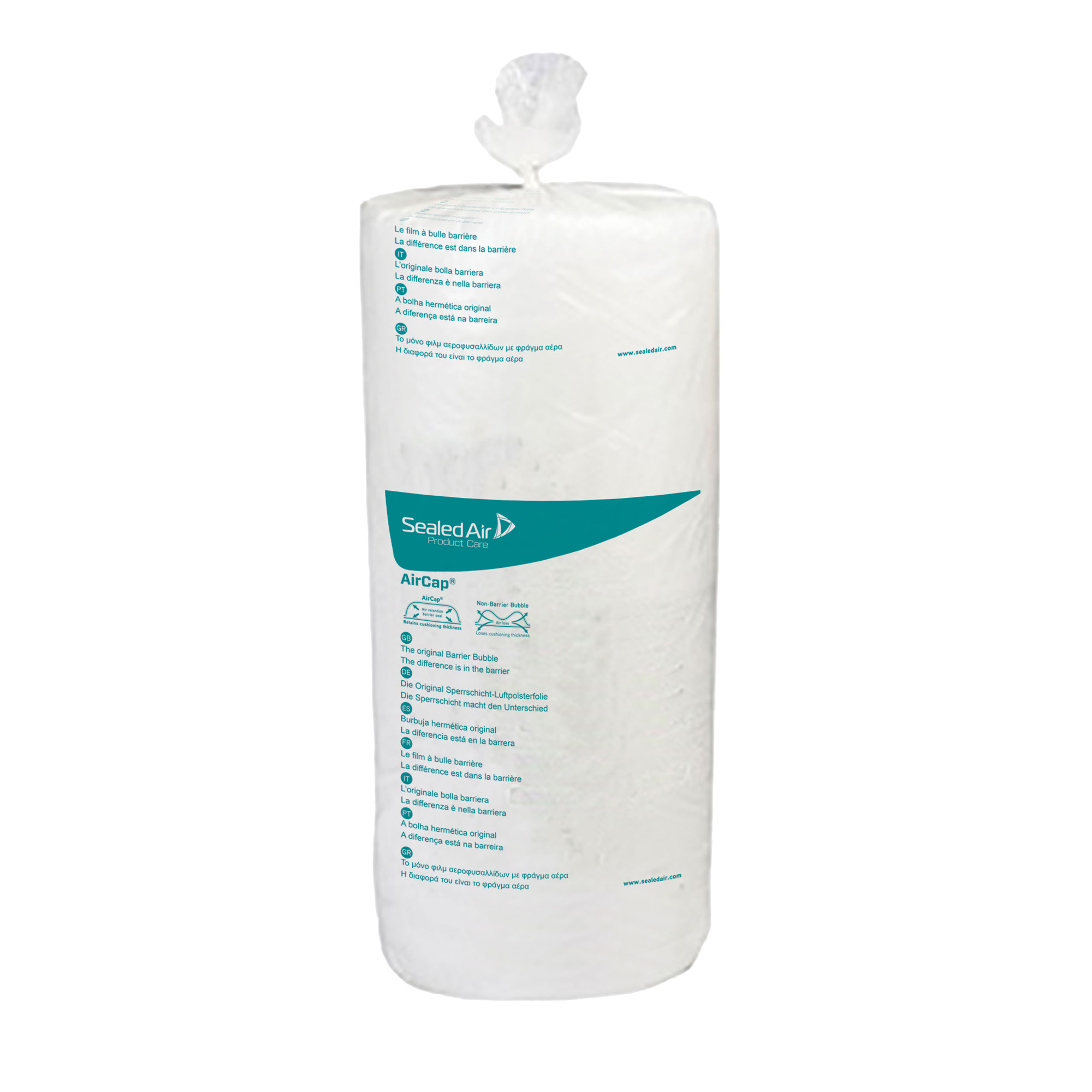 Rotolo a bolle d'aria AirCap ES3 - 1 x 200 m - sezionato a 50 cm - Sealed air