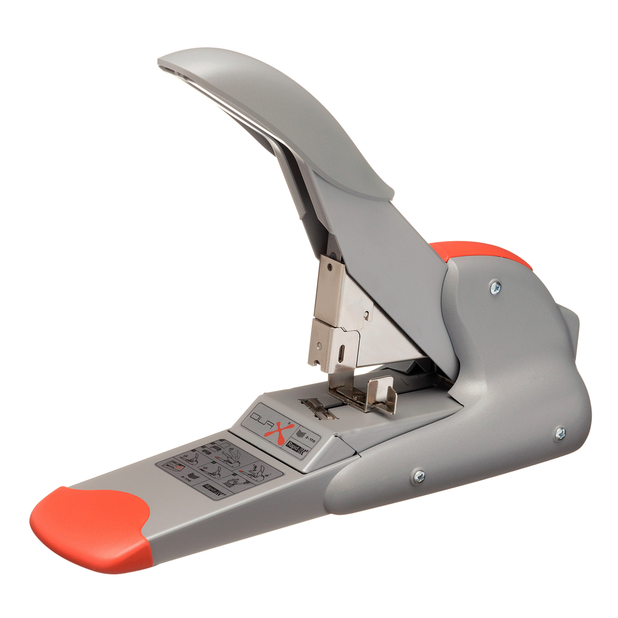 Cucitrice da tavolo Rapid DUAX Heavy Duty - max 170 fogli - grigio - Rapid