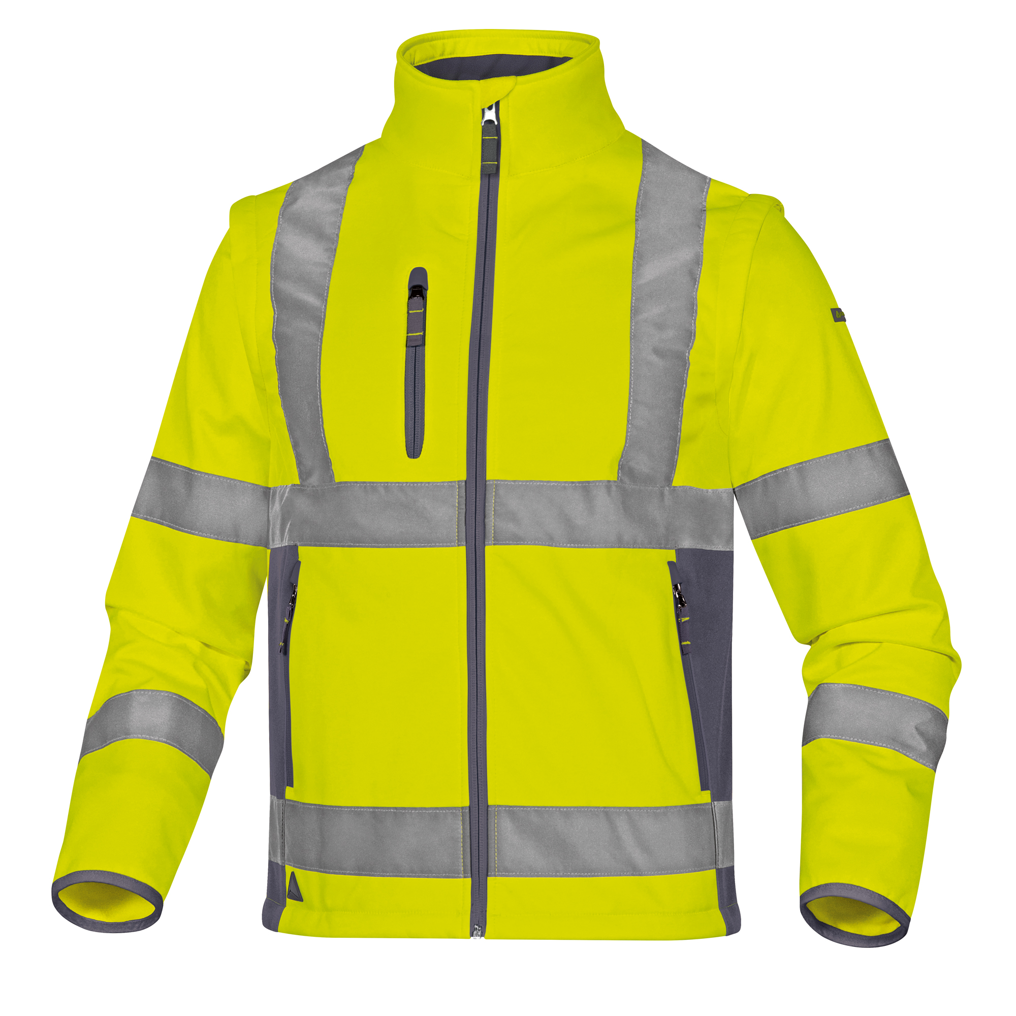 Giacca Softshell Moonlight 2 alta visibilità - poliestere - taglia XL - arancio fluo - Deltaplus