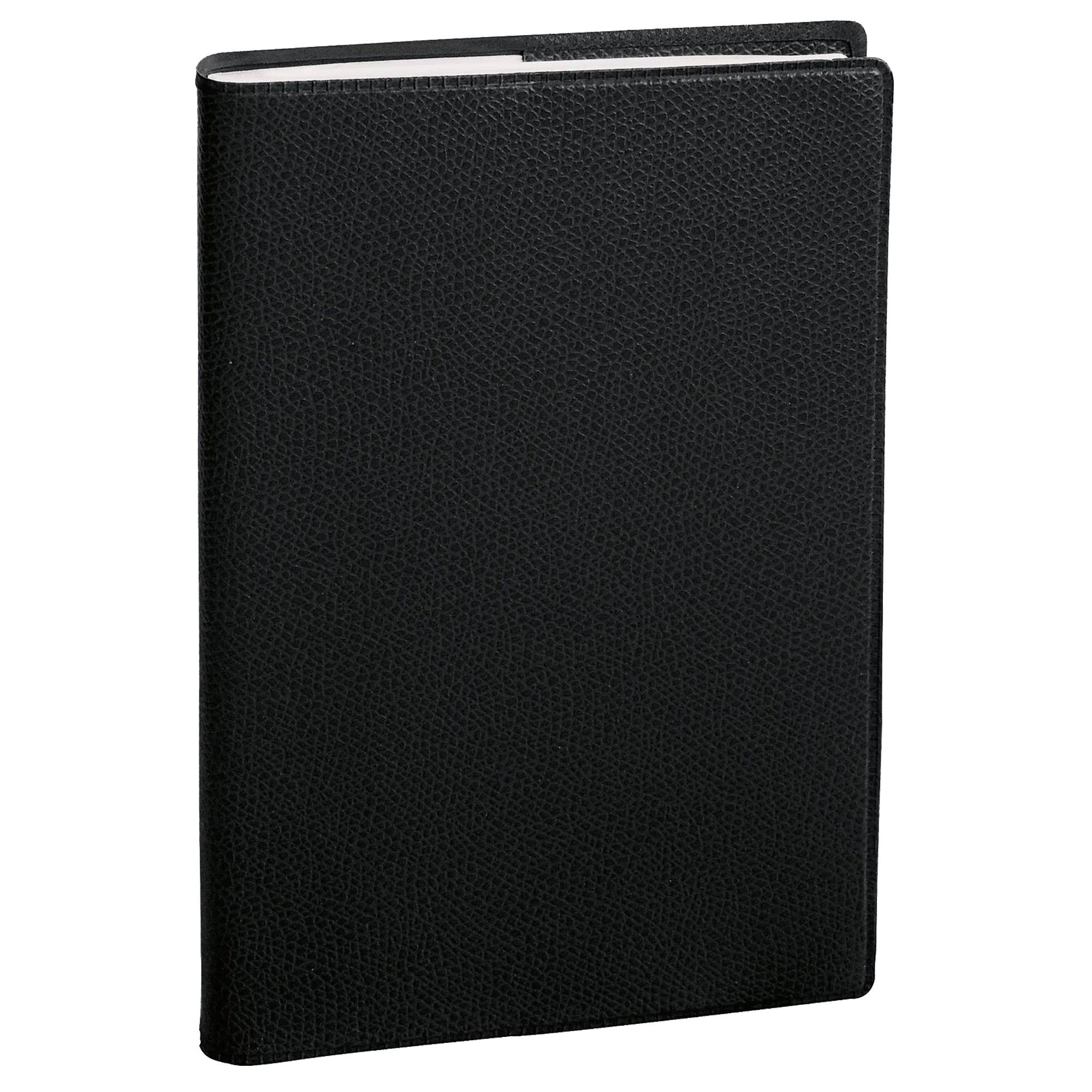 Agenda settimanale Prenote 2027 - copertina Impala - 21 x 29,7 cm - nero - Quo Vadis