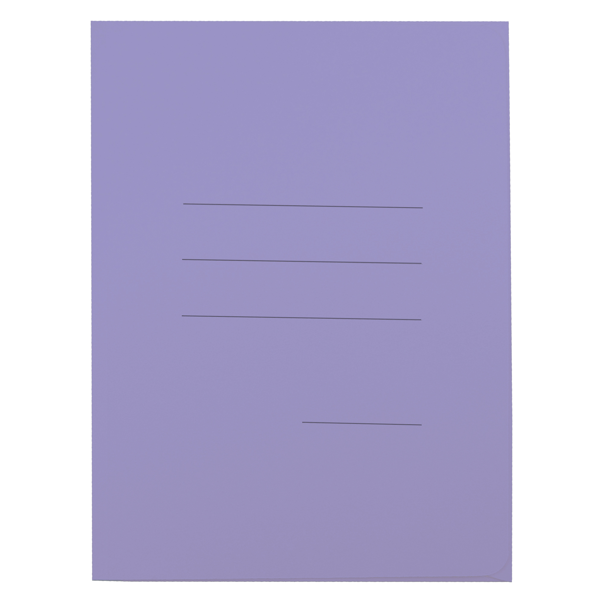 Cartellina 3 lembi con stampa Cartex - 200 gr - A4 - lilla - Blasetti - conf. 25 pezzi