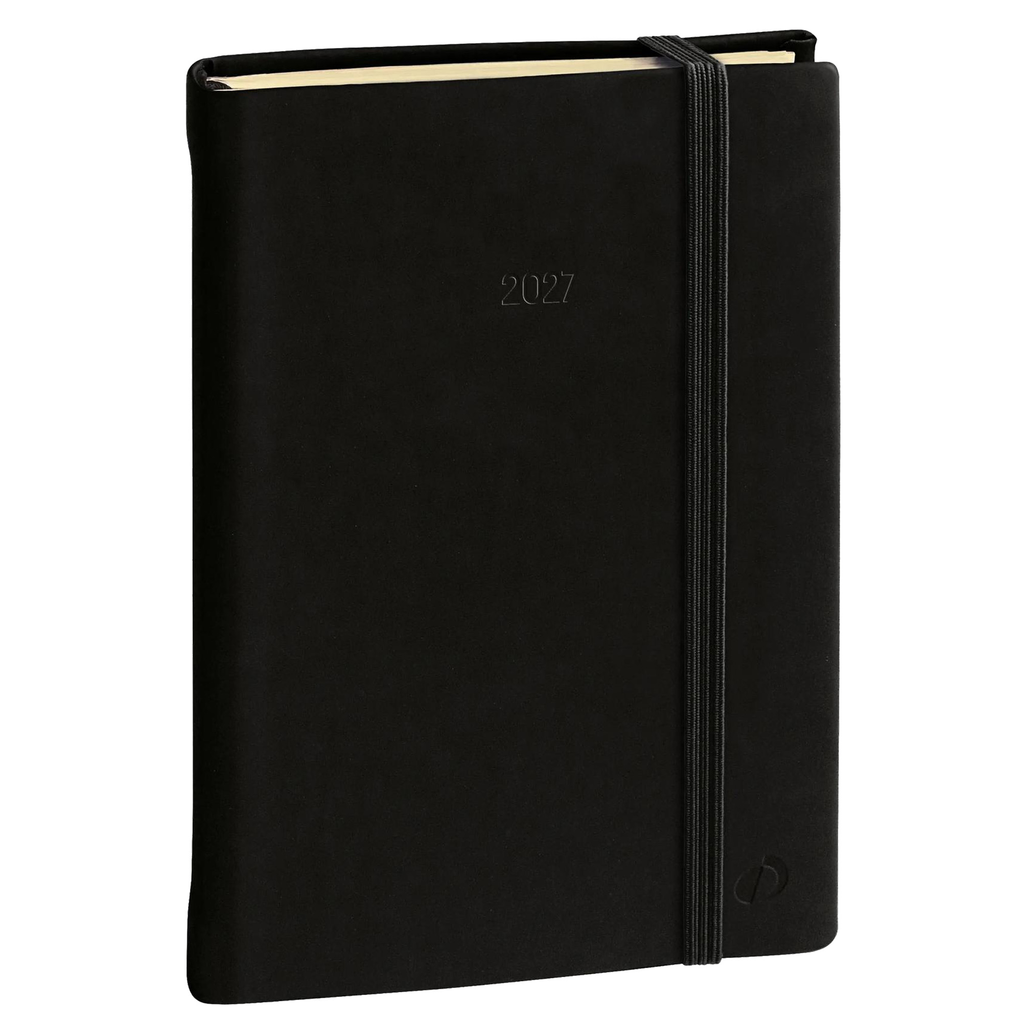Agenda settimanale Ministro Prestige 2027 - 16 x 24 cm - silk nero - Quo Vadis