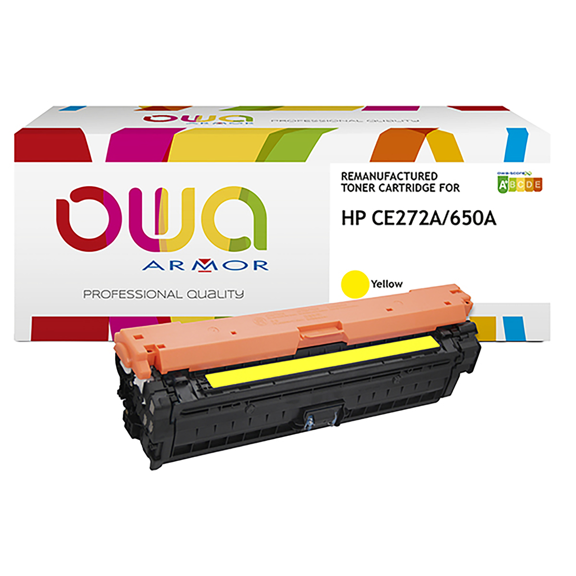 Armor - Toner Compatibile per Hp - Giallo - CE272A - 15.000 pag