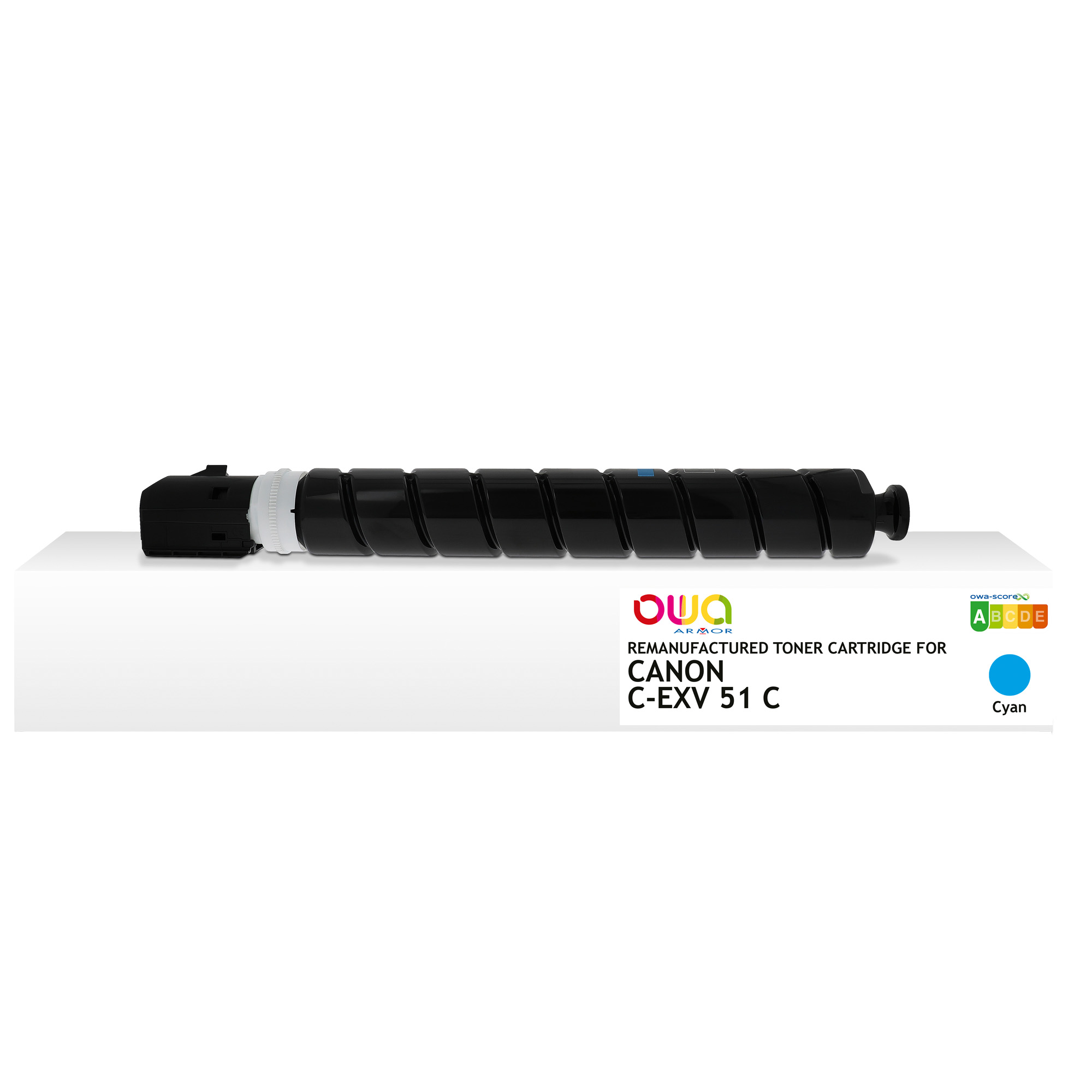 Armor - Toner Compatibile per Canon - Ciano -  C-EXV51 - 60.000 pag