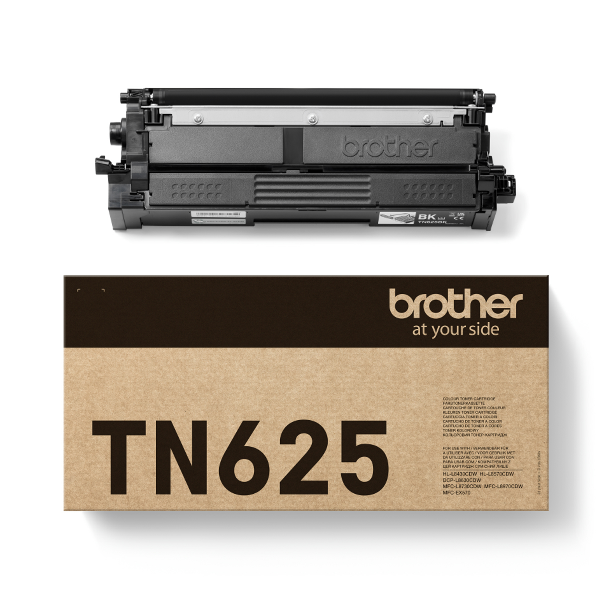 Brother TN-625BK, 3000 pagine, Nero, 1 pz