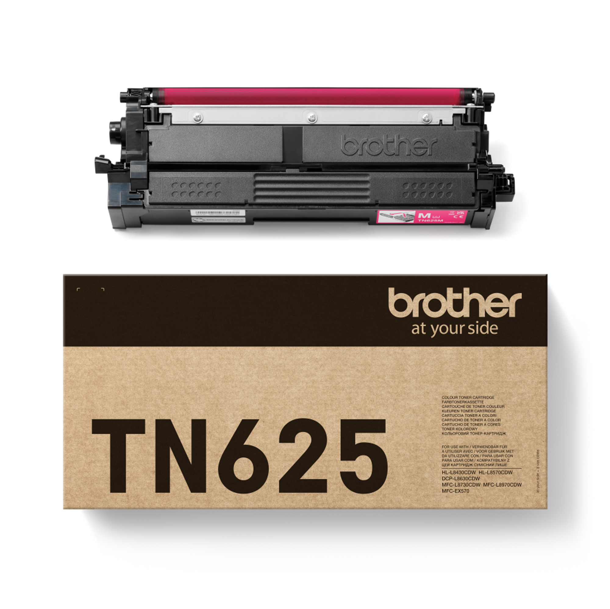 Brother TN-625M, 1800 pagine, Magenta, 1 pz