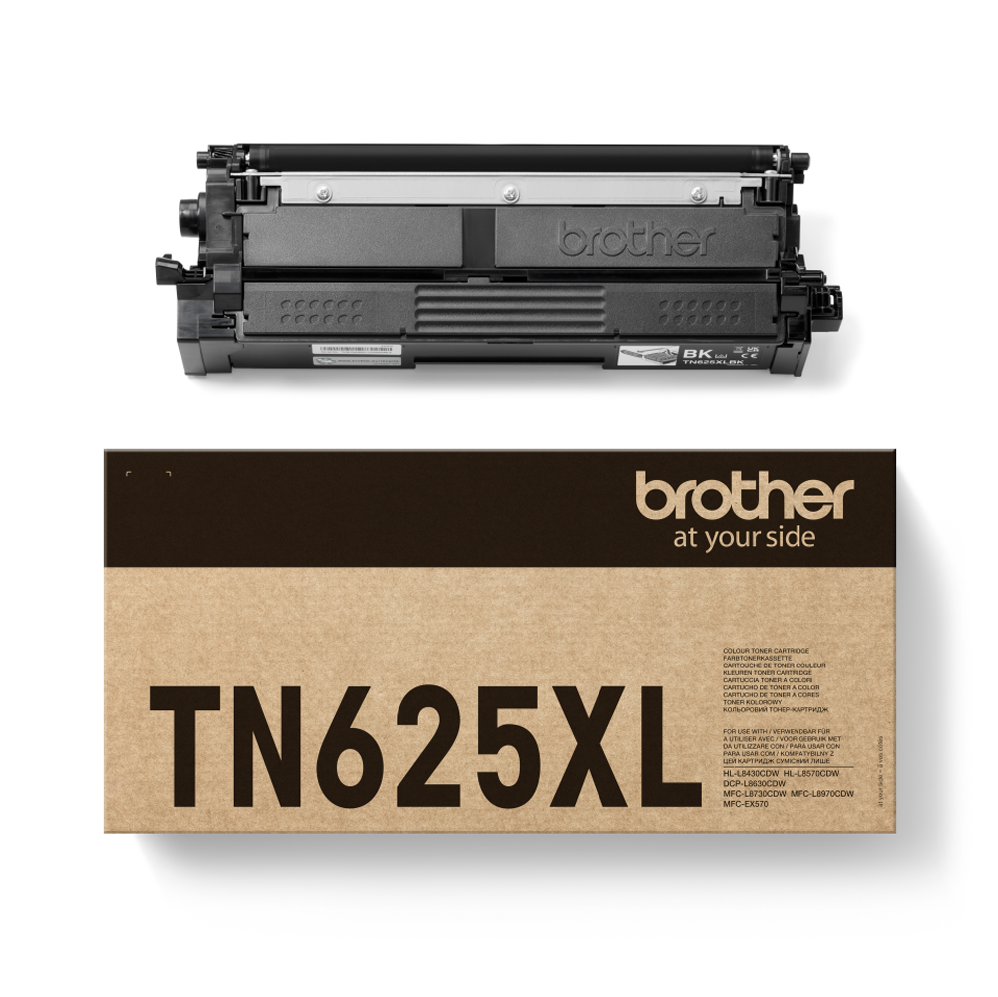 Brother TN-625XLBK, 5500 pagine, Nero, 1 pz