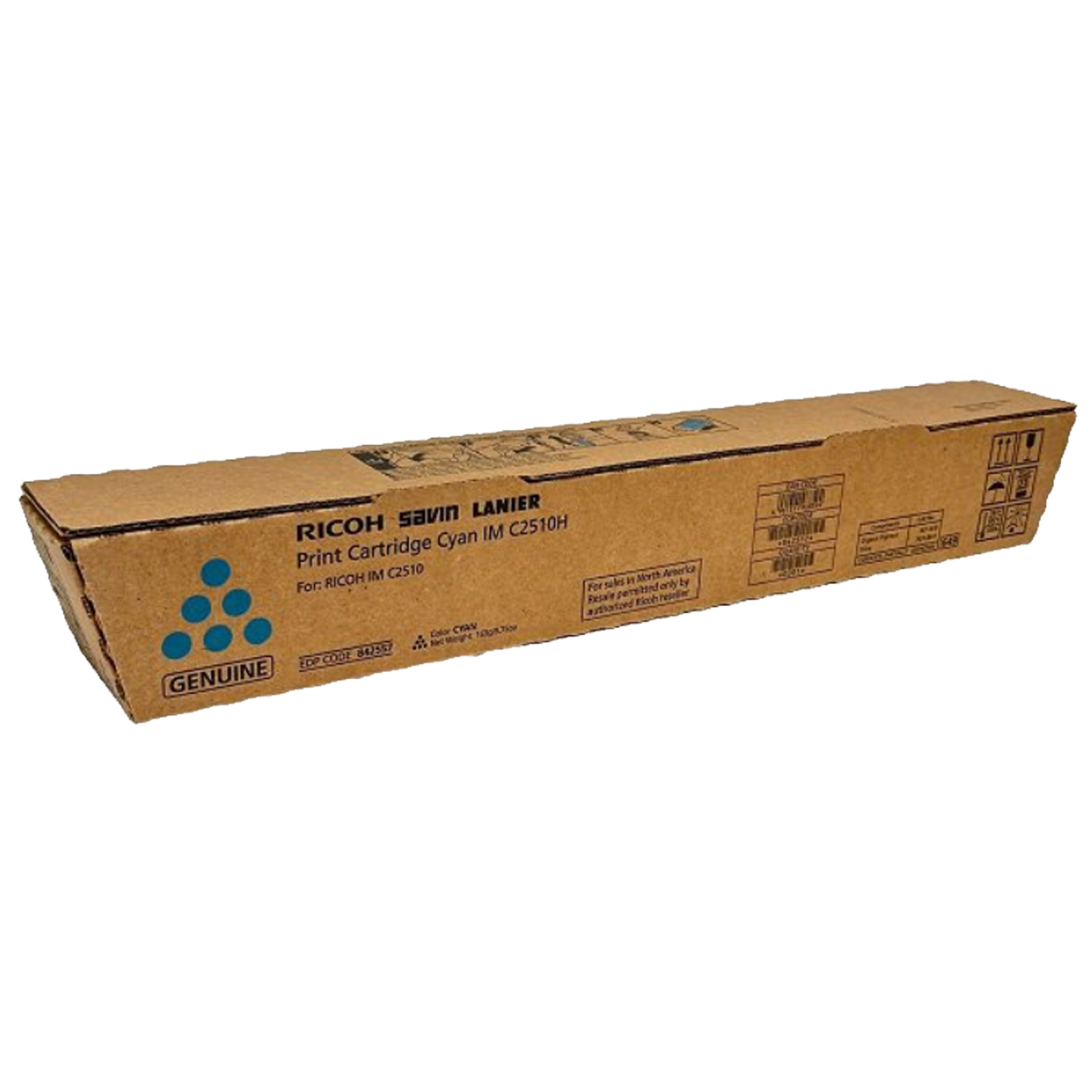 Ricoh - Toner per IM C2510 - Ciano - 842568 - da 5.500 pag