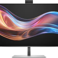 HP 727pm - Series 7 Pro - monitor a LED - 27" - 3840 x 2160 4K @ 60 Hz - IPS Black - 400 cd/m² - 2000:1 - DisplayHDR 400 - 5 ms - Thunderbolt 4, HDMI, DisplayPort - altoparlanti - nero, argento