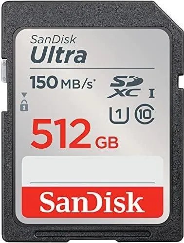 SanDisk Ultra - Scheda di memoria flash - 512 GB - Class 10 - UHS-I SDXC