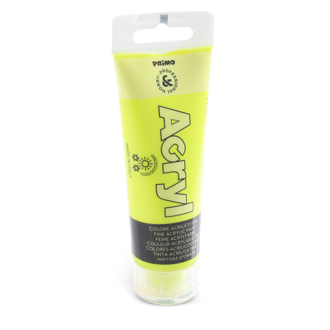 Colori Acryl - 75ml - giallo fluo - Primo