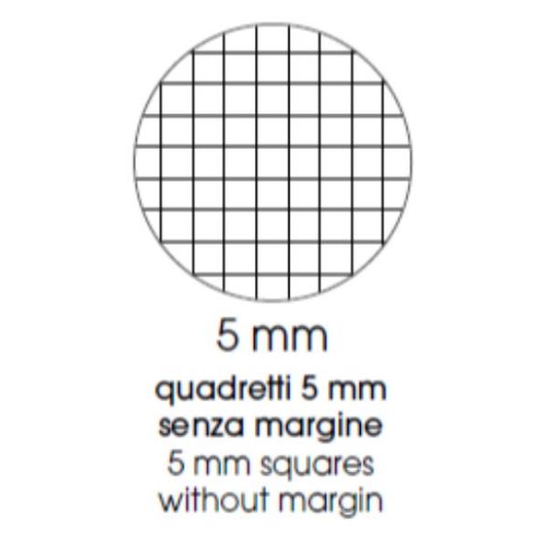 Blocco notes - spiralato sul lato lungo - 5mm - 22,3 x 29,7cm - 80gr - 140 fogli - BM