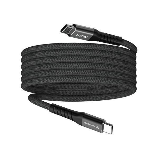 Verbatim - Cavo USB-C to USB-C 100W - Nero - 31863 - 120cm