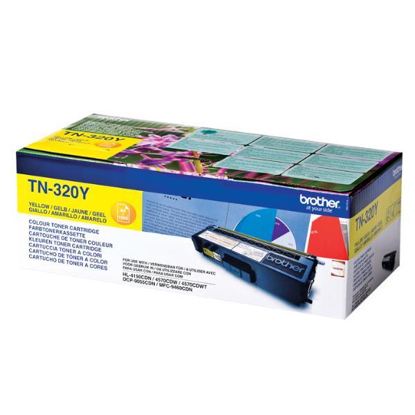 Brother - Toner - Giallo - TN320Y -1500 pag