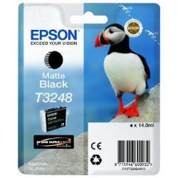 Epson - Cartuccia ink - Nero opaca - T3248 - C13T32484010 - 14ml
