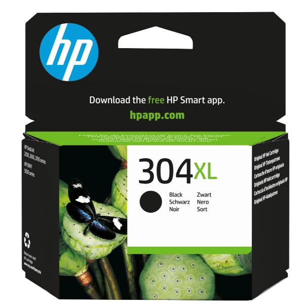 Hp - Cartuccia ink originale - 304XL - Nero - N9K08AE - 300 pag