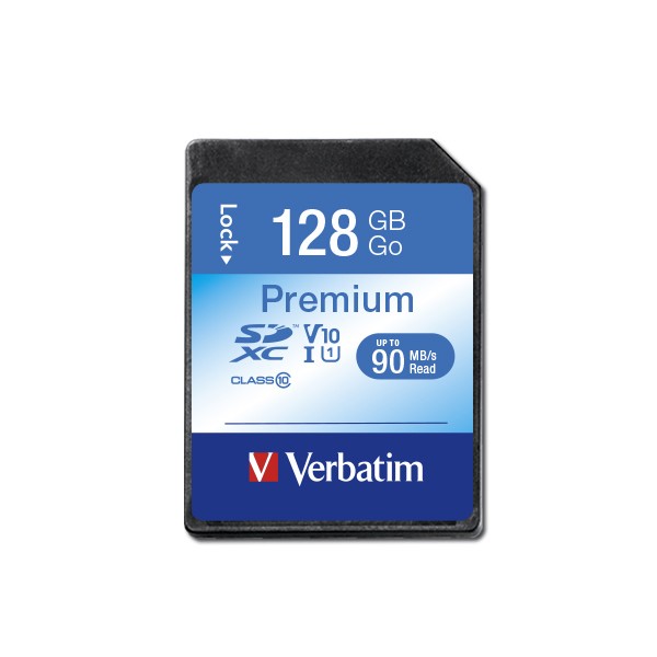 Vertbatim - Scheda SDHC Premium SDXC Class 10/UHS-1 - 44025 - 128GB