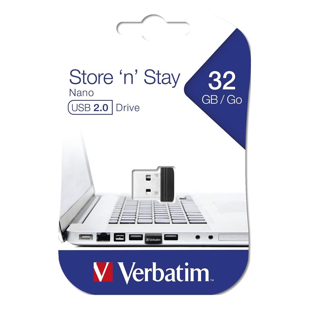 Verbatim - Usb 3.0 Store 'N'Stay Nano - 98711 - 64GB
