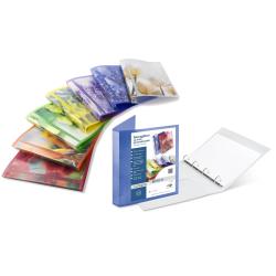Raccoglitore personalizzabile Myto TI - 22 x 30 cm - 4 anelli a D 30 mm - dorso 4 cm - neutro - Sei Rota