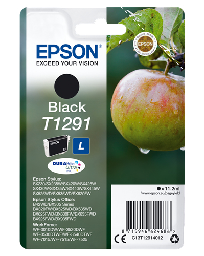 Epson - Cartuccia ink - Nero - T1291 - C13T12914012 - 11,2ml