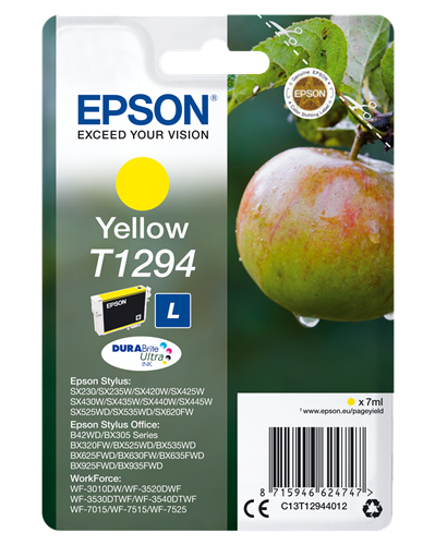 Epson - Cartuccia ink - Giallo - T1294 - C13T12944012 - 7ml
