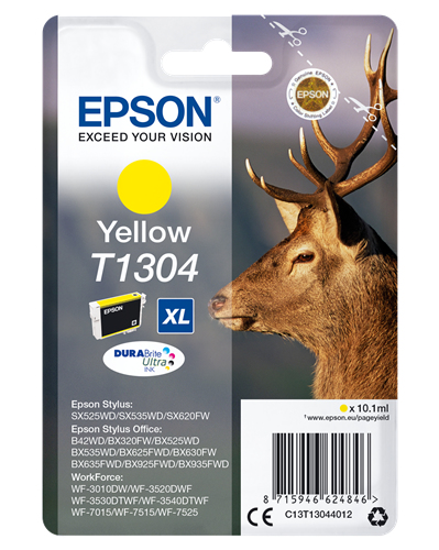 Epson - Cartuccia ink - Giallo - T1304 - C13T13044012 - 10,1ml