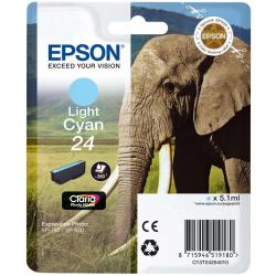Epson - Cartuccia ink - 24 - Ciano chiaro - C13T24254012 - 5,1ml