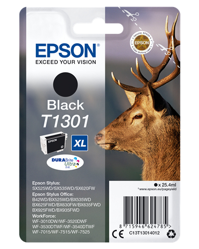 Epson - Cartuccia ink - Nero - T1301 - C13T13014012 - 25,4ml