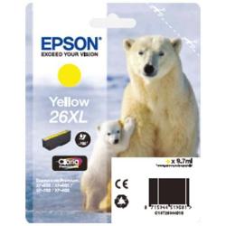 Epson - Cartuccia ink - 26XL - Giallo - C13T26344012 - 9,7ml