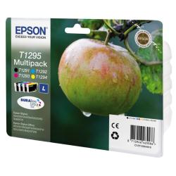 Epson - Multipack Cartuccia ink - C/M/Y/K - T1295 - C13T12954012 - C/M/Y 11,2ml - K 7ml