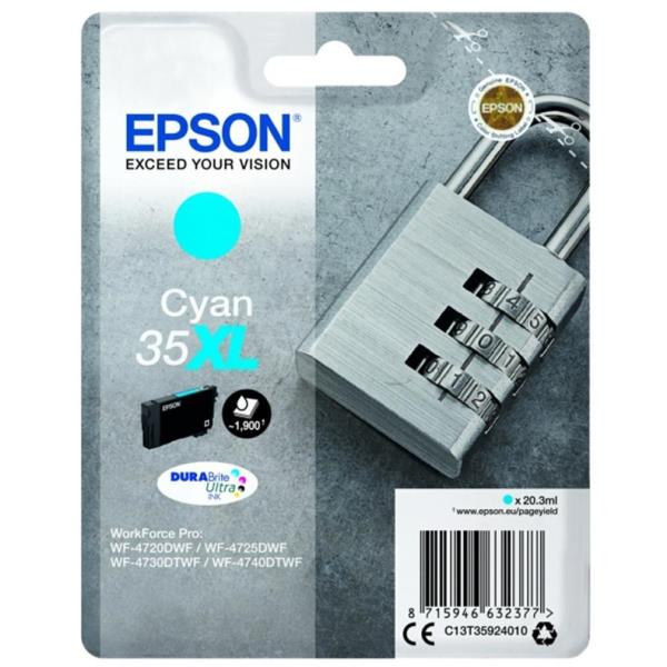 Epson - Cartuccia ink - 35XL - Ciano - C13T35924010 - 20,3ml