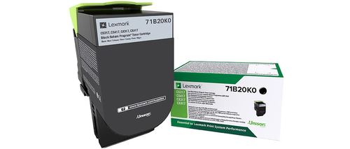 Lexmark - Toner - Nero - 71B20K0 - return program - 3.000 pag