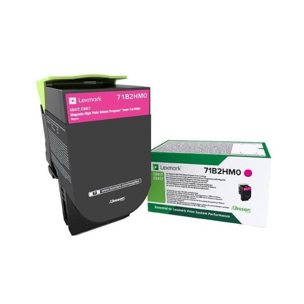 Lexmark - Toner - Magenta - 71B2HM0 - return program - 3.500 pag
